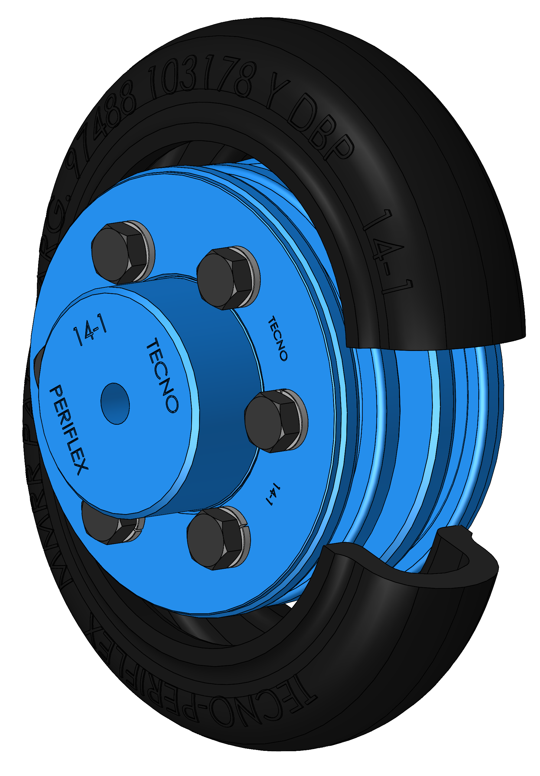 Lanzamiento de acoplamiento superelástico de alta flexibilidad 'Serie 1'