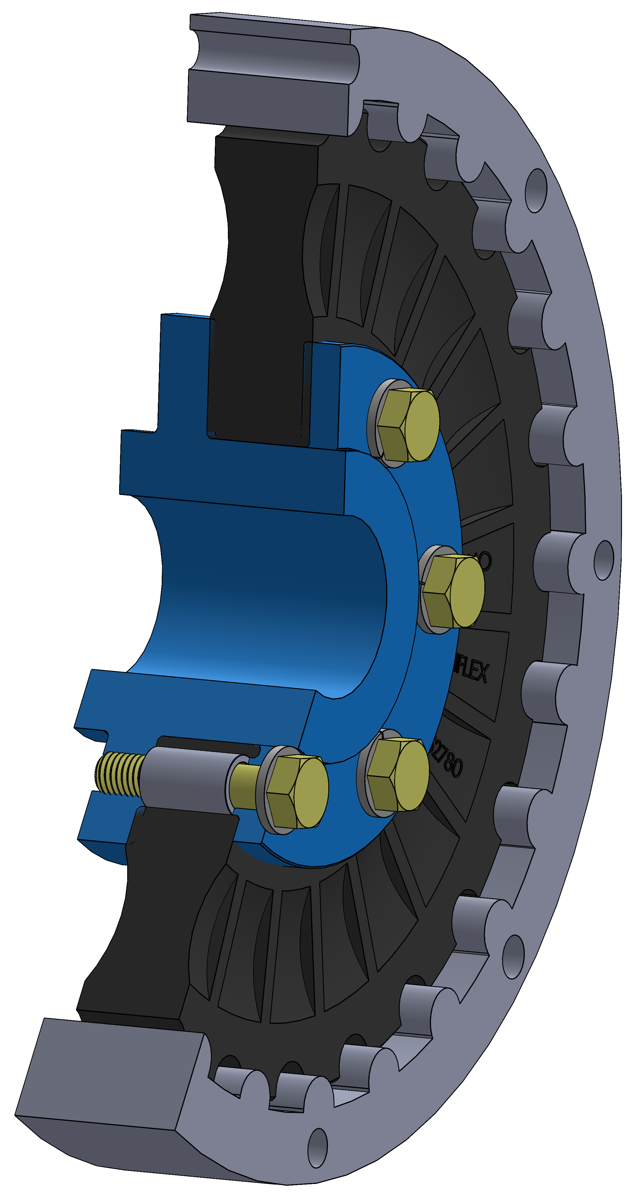 Acoplamiento superelástico de alta flexibilidad 'Serie PS'