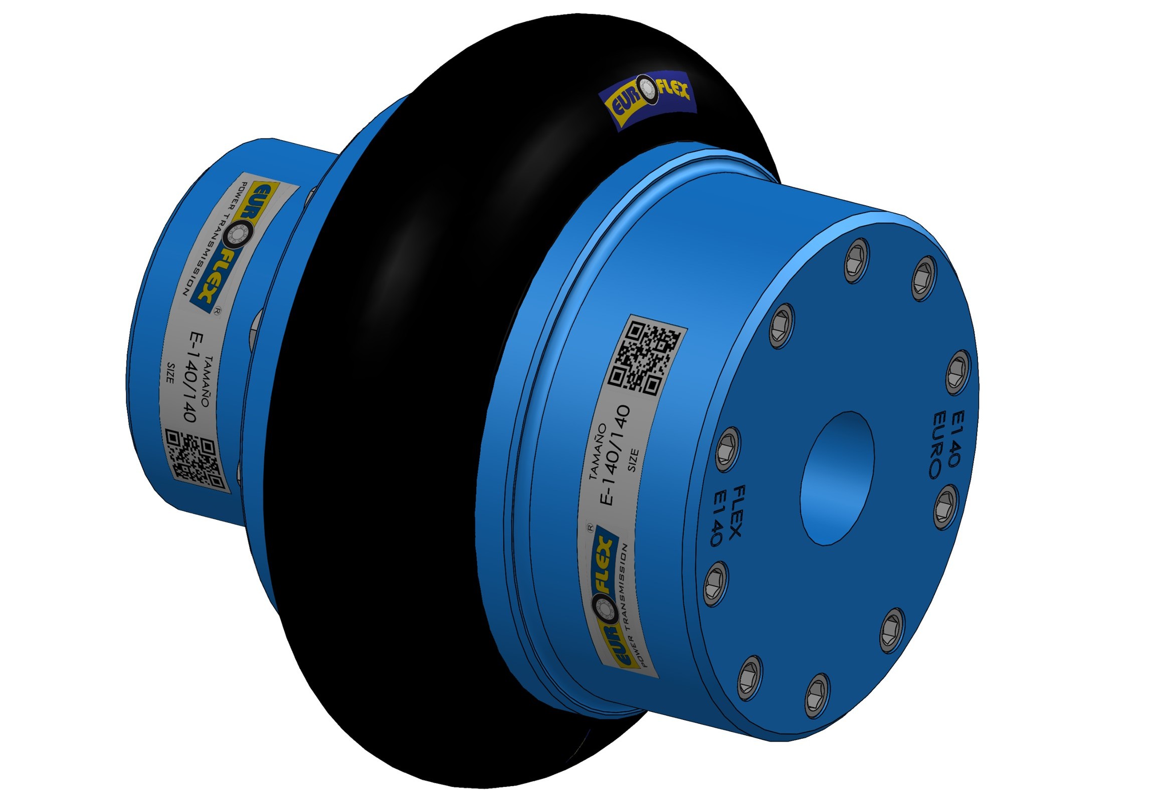 Acoplamiento elástico de banda entera 'Serie E'